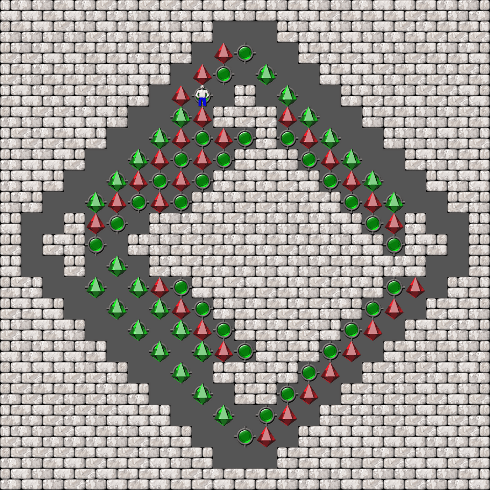 Sokoban Grig Challenge Variation level 8